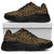 Polynesian Lauhala Mix Gold Chunky Sneakers - Polynesian Pride