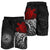 American Samoa Polynesian Shorts (Men) - Polynesian Turtle (Red) - Polynesian Pride