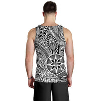 Polynesian Hawaiian Style Tribal Tattoo White Hawaii Men's Tank Top - Polynesian Pride