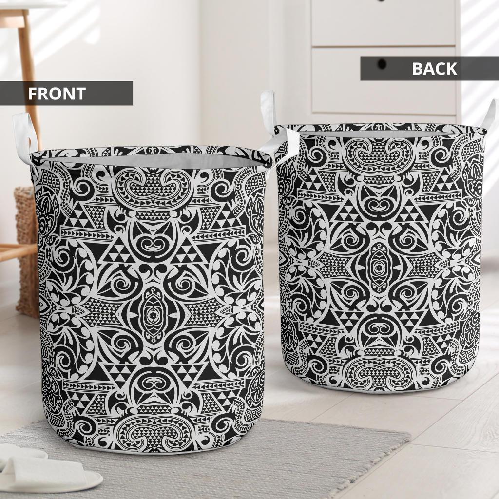 Polynesian Kakau Turtle Hawaii Laundry Basket - Polynesian Pride