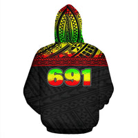 SOS All Over Hoodie - Polynesian Pride