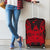 Fiji Polynesian Luggage Covers Map Red - Polynesian Pride