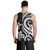 Palau Men's Tank Top - White Tentacle Turtle - Polynesian Pride