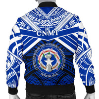 Northern Mariana Islands Rugby Men Bomber Jacket Spirit - CNMI - Polynesian Pride