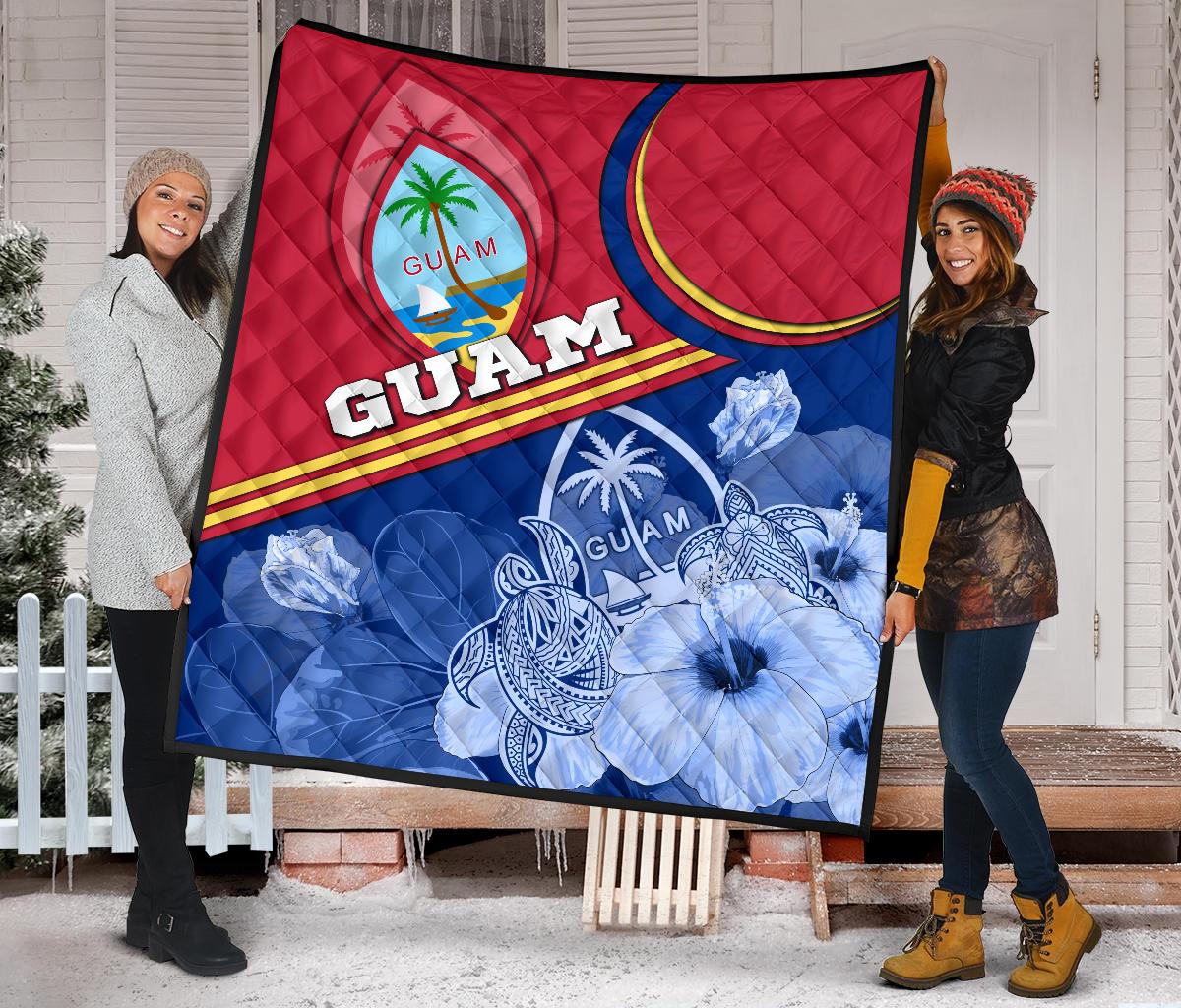 Guam Polynesian Premium Quilt - Land of the Chamorros - Polynesian Pride