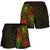 American Samoa Polynesian Shorts (Women) - Reggae Turtle Manta Ray - Polynesian Pride