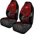 Samoa Polynesian Car Seat Covers - Red Turtle Flowing - Polynesian Pride