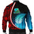 Aotearoa Rugby Black Maori Men Bomber Jacket Kiwi and Silver Fern New Zealand - Polynesian Pride