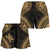 Papua New Guinea Women's Shorts - Polynesian Chief Gold Version - Polynesian Pride