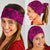 Polynesian Kakau Turtle Pink Bandana 3 - Pack - Polynesian Pride