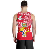 Mate Ma'a Tonga Men Tank Top Coat Of Arms - Polynesian Pride