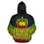 Samoa Polynesian Custom Hoodie Reggae Pride Map nd Seal - Polynesian Pride