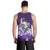 Maori Manaia The Blue Sea Men Tank Top, Purple - Polynesian Pride