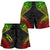 Norfolk Island Women's Shorts - Polynesian Chief Reggae Version - Polynesian Pride