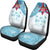 Fiji Polynesian Car Seat Covers - Fiji Flag with Coat of Arms - Polynesian Pride