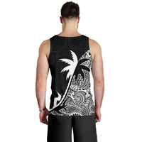 Guam Coconut Tree Men's Tank Top White K4 - Polynesian Pride