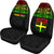 Fiji Tapa Custom Personalised Car Seat Covers - Fiji Reggae FLag - Polynesian Pride