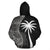 Tonga Polynesian Custom Hoodie Coconut Black - Polynesian Pride