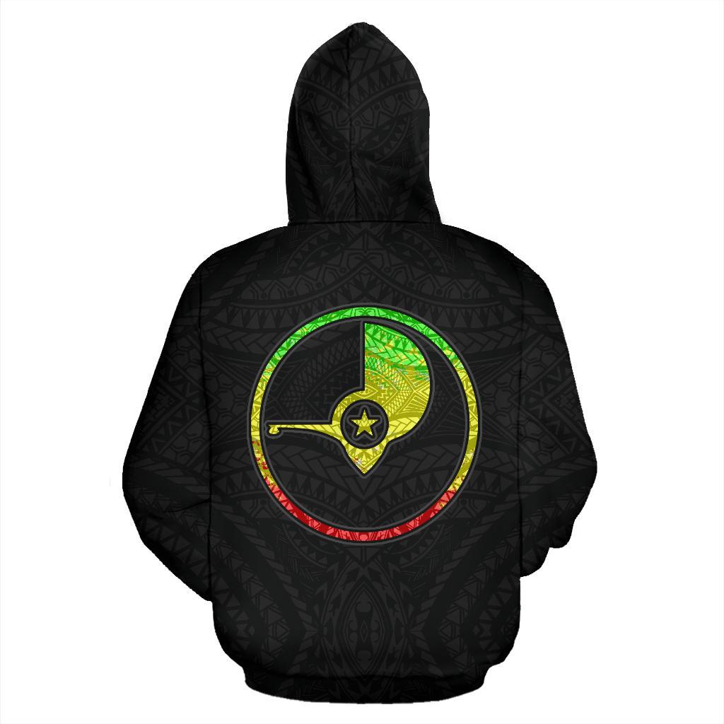 Yap Hoodie Micronesia Yapese Warrior Reggae - Polynesian Pride