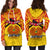 Papua New Guinea Rugby Women Hoodie Dress PNG - The Kumuls - Polynesian Pride