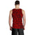 Polynesian Hawaiian Style Tribal Tattoo Red Hawaii Men's Tank Top - Polynesian Pride