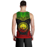 Federated States Of Micronesia Men's Tank Top - Polynesian Chief Reggae Version - Polynesian Pride