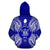 Niue Polynesian ll Over Hoodie Map Blue - Polynesian Pride