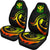 Hawaiian Kanaka Car Seat Covers Hawaii Always In My Heart AH Universal Fit Black - Polynesian Pride