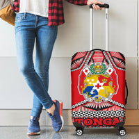 Tonga Polynesian Luggage Covers - Coat Of Arms - Polynesian Pride