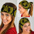 Hawaiian Turtle Map Black Yellow Bandana 3 - Pack - Polynesian Pride