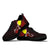 Palau Polynesian Custom Personalised Sneakers - Coat Of Arm With Hibiscus - Polynesian Pride