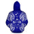 Fiji Polynesian ll Over Hoodie Map Blue - Polynesian Pride