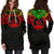 Vanuatu Women Hoodie Dress - Vanuatu Coat Of Arms Polynesian Reggae Color - Polynesian Pride