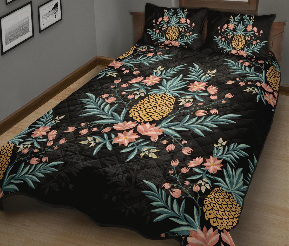 Pineapple Quilt Bed Set - Polynesian Pride