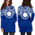 Nauru Women Hoodie Dress - Nauru Coat Of Arms Polynesian Flag Color - Polynesian Pride