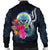 Federated States of Micronesia Men's Bomber Jacket - Tropical Flower - Polynesian Pride