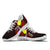 Palau Polynesian Sneakers - Coat Of Arm With Hibiscus - Polynesian Pride