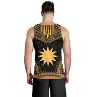 Nauru Men's Tank Top - Polynesian Chief Gold Version - Polynesian Pride