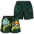 Guam Polynesian Women Shorts - Ti Leaf Lei Turtle - Polynesian Pride