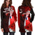 Wallis and Futuna Polynesian Hoodie Dress - Coat Of Arm With Hibiscus - Polynesian Pride