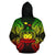Samoa Polynesian ll Over Hoodie Map Reggae - Polynesian Pride