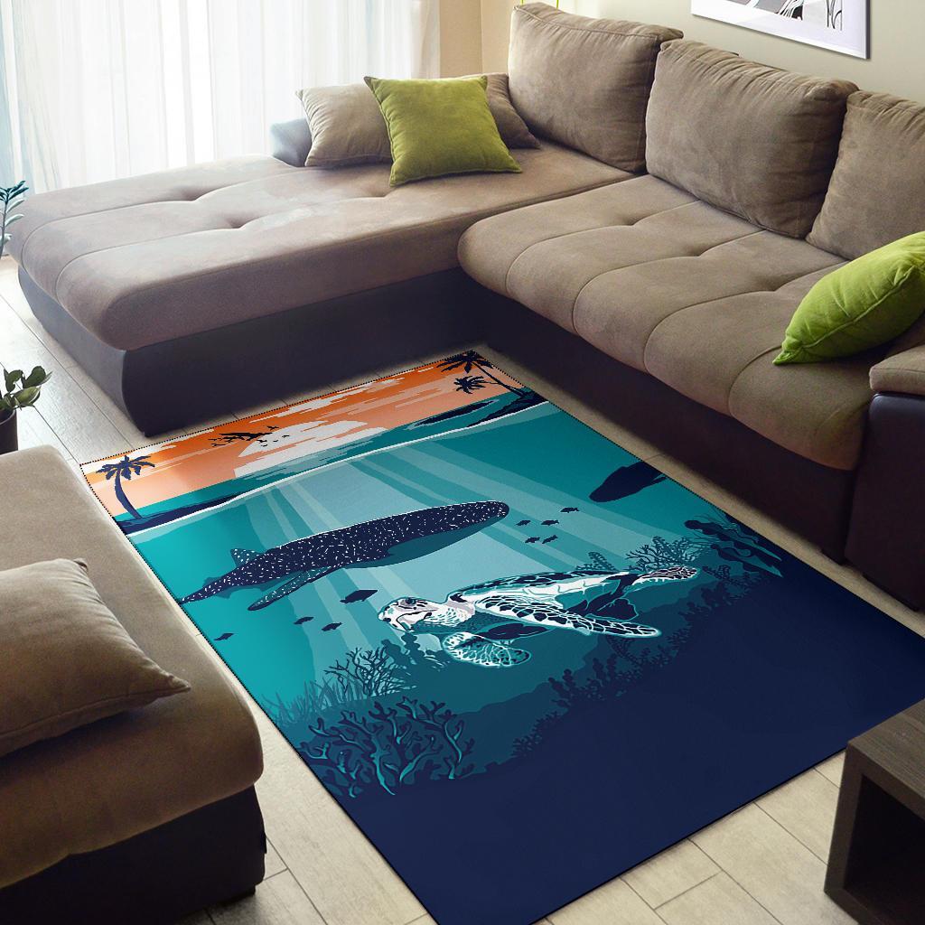 Sea Sunset Area Rug AH - Polynesian Pride