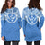 Kosrae Women Hoodie Dress - Kosrae Coat Of Arms Polynesian Flag Color - Polynesian Pride