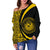 Hawaii Polynesian Women's Off Shoulder Sweater 02 - Polynesian Pride