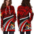 Tonga Polynesian Shark Tattoo Women'S Hoodie Dress - Polynesian Pride