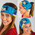 Hawaiian Shappire Turtle Plumeria Unisex Bandana 3 - Pack - Polynesian Pride