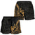 Polynesian Hawaii Women's Shorts - Polynesian Golden Humpback Whale - Polynesian Pride