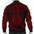 American Samoa Polynesian Chief Men's Bomber Jacket - Red Version - Polynesian Pride