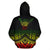 Hawaii All Over Zip up Hoodie Shaka Reggae Style - Polynesian Pride