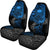 Samoa Polynesian Car Seat Covers - Blue Turtle Flowing - Polynesian Pride